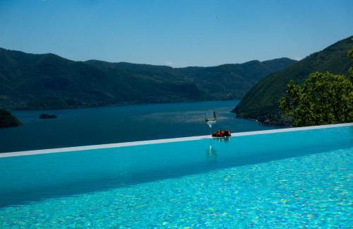 MIA ISOLA with lake view, garden and swimming pool - Photo 51