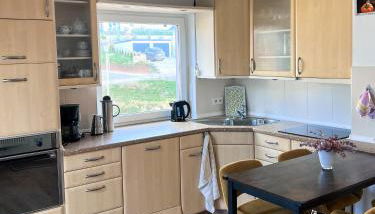 Ferienwohnung Wolfsgarten - Foto 4, stove, dishwasher