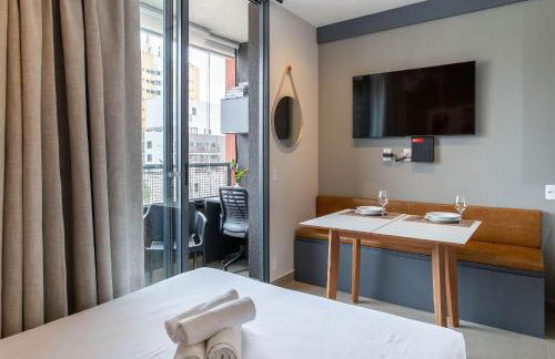 OY Frei Caneca - Studios por temporada - Foto 40