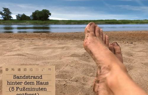 ALTE SCHULE WITTENBERG, 3 Ferienwohnungen für bis zu 12 Personen, an der Elbe, mit Garten - Foto 44