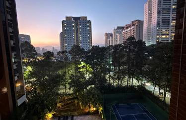 Hospede-se em Alphaville flat moderno com lazer - Foto 5