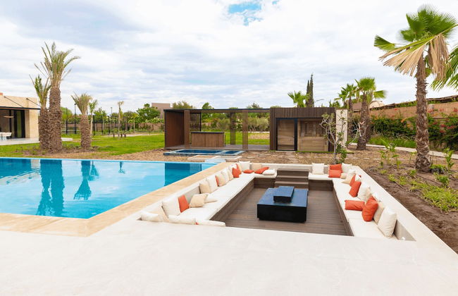 Villa Almaz Marrakech – Palais Exclusif avec Piscine, Spa et Sauna - Foto 57