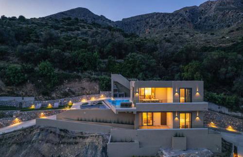 Epsilon Villa, Private Swimming Pool Garden, Panoramic Sunset - Foto 10