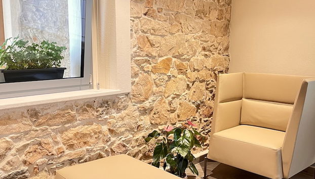 Zona de estar del vestíbulo