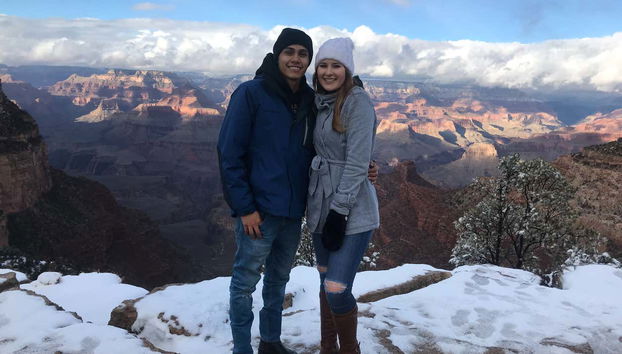 Disfrutando del Gran Cañón en invierno