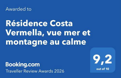 Résidence Costa Vermella, vue mer et montagne au calme - Foto 30