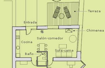 Casa de las Letrinas Baja, 2 Habt 5 más 1 Pers max chimenea con horno - Foto 68