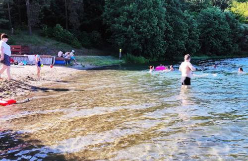 Ślusarnia-domek z sauną i balią nad jeziorem, Kaszuby - Foto 52