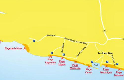 Maison confortable à Jard-sur-Mer avec grand jardin clôturé - Photo 14