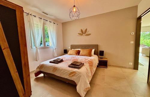 Villa 120m2 accès PMR piscine chauffée et jacuzzi - Foto 18