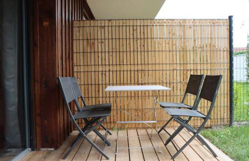 Le Cottage Jardin élégant & cosy, plage pour 6 personnes, animaux admis Biscarrosse - Foto 17