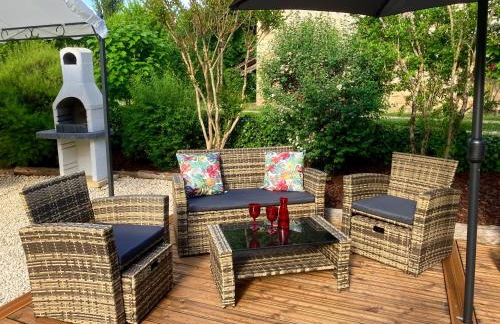 La Tuilerie Grange (Adults only gite) with two en-suite double bedrooms - Foto 22