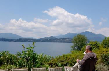 BMP APARTMENT GIOIOSA 2 giardino vista Lago Maggiore - Foto 12