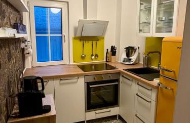 Ferienwohnung Kathy - Moderne, stilvolle Ferienwohnung mit Balkon, Sauna und kostenlosem Parkplatz im schönen Elbsandsteingebirge - Foto 9