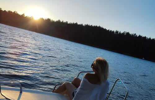 Sauna balia - Nowa Osada Domki przy plaży - całoroczne domki na Mazurach - Foto 34