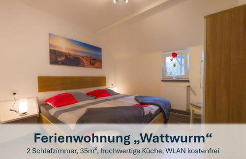 Stedesdorf, Ferienwohnung 'Nordsee-Wattwurm' - Foto 1