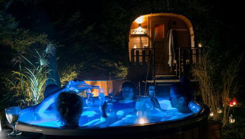 Szeroki Bór oaza w Puszczy z Sauną, Banią i Jacuzzi - Foto 4