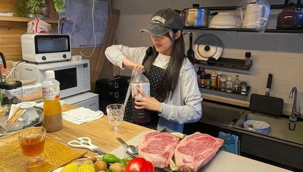 Sapporo Glamping Villa Carta - Foto 4, Cocina básica privada