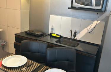 Apartamento aconchegante em condomínio prox Facul FAENG Rodovia Anchieta e Av dos Estados - Foto 5