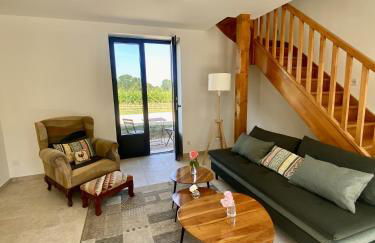 L'Eperonnette, cozy house with swimming pool, surrounded by vineyard, near St Emilion - Foto 27