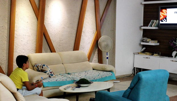 Zona de estar del vestíbulo