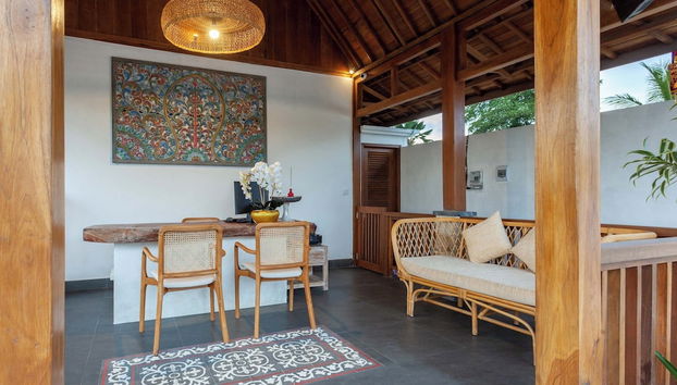 Amaya Sebatu Villa - Foto 3, Recepción