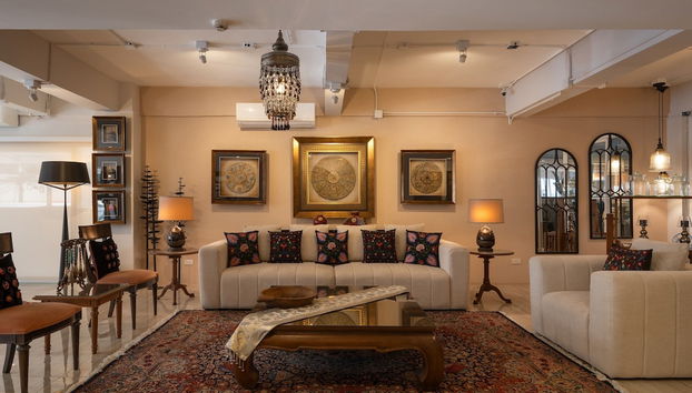 Zona de estar del vestíbulo