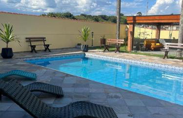 Mansão Por do Sol - Piscina Spa Sauna Centro - Foto 7