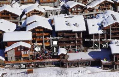 Chalet Mélèze skis aux pieds Alpes, Sainte-Foy station 1550 - Foto 22