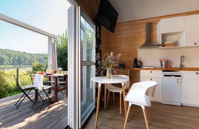 Wooden Home by Lake Klepnicko With Pier - Foto 14