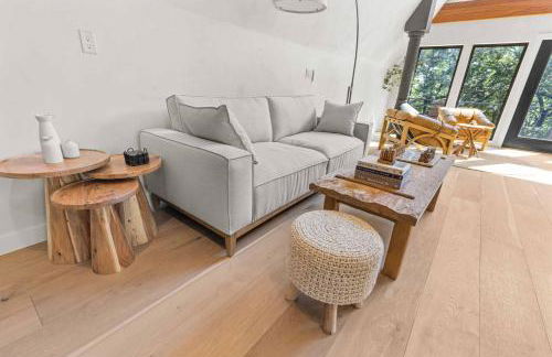 Aframe River Retreat, Sauna, Hot Tub, Workspace, New Build! - Foto 34