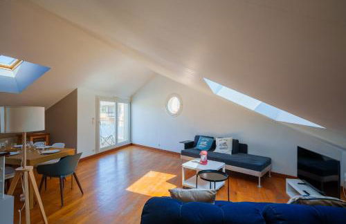 Les Flots - Wi-Fi, TV, Garages, Central - Foto 3