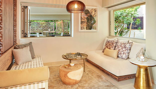 Sala de estar do lobby