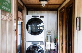 Rustic Chic Alabama Cabin w Loft Fire Pit Pet Friendly Fenced Yard Lake Guntersville - Lucky Lodge - Foto 31