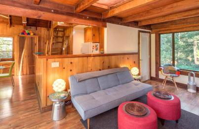 Tree Fort! Redwoods! Hot Tub!! Fire Table!! Google Smart Home!! Fast WiFi!! Dog Friendly! - Foto 10