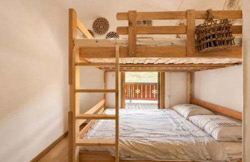 Appartement neuf duplex, ski-in/ski-out, WiFi, parking - FR-1-505-190 - Photo 12