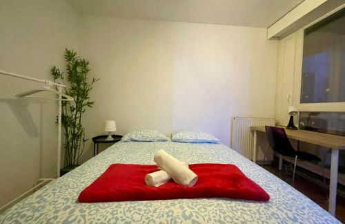 BnGo I Le Spacieux I 12 personnes, 5 chambres, 2 salle de bain, parking privé, WC séparé, Wifi - Foto 21