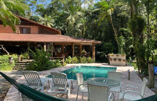 Casa de praia e campo Barra do Una Canto dos Tiês - Foto 1