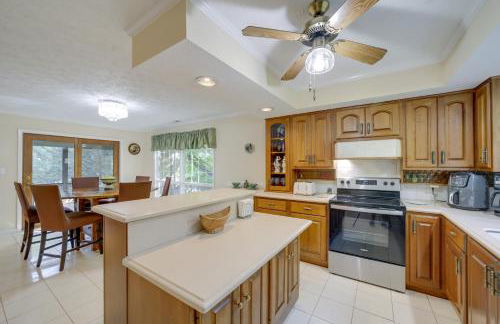 Spacious North Carolina Retreat - Patio and Fire Pit - Foto 9