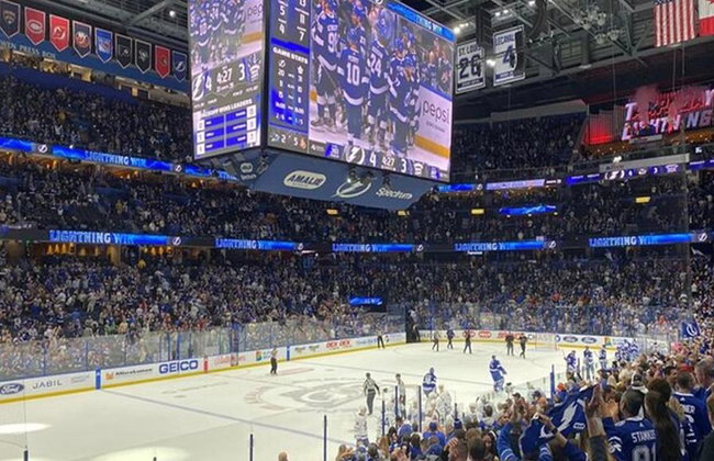 National Hockey League: Tampa Bay Lightning Ice Hockey Game at Amalie Arena - Ticket - Foto 1