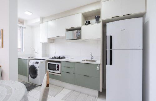 Apartamentos a 150 M DA PRAIA com SACADA, WI-FI, PISCINA, PORTARIA 24h, PLAYGROUND e vaga de GARAGEM - Foto 29