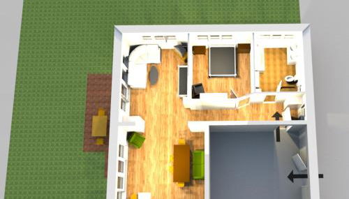 85 qm Wohnung Pauluste mit Terasse und Garten - Foto 5