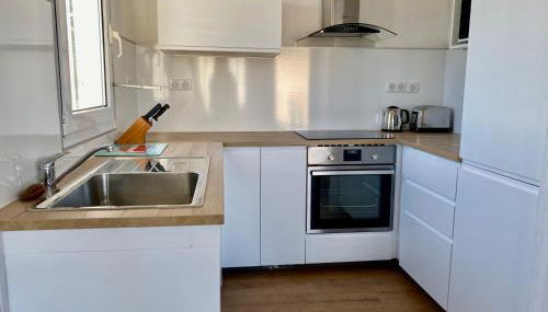 Chalet L' Aliénor avec JACUZZI VUE MER 1ère ligne - Foto 4, stove