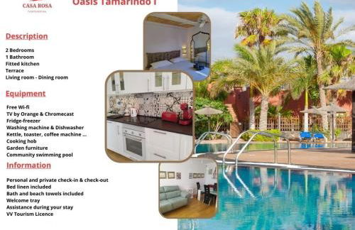 Oasis Tamarindo 1 - Casa Rosa - Appartement 2 chambres climatisées - Photo 40