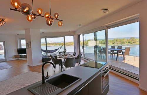 Exklusive Wohnung mit Balkon und direktem Rheinblick mit 2 Schlafzimmern für bis zu 5 Gäste - Foto 21