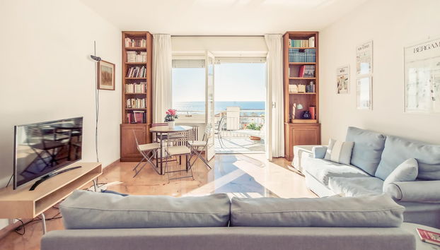 Boscobello Seaview Apartment - Foto 3, Zona de estar