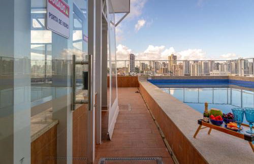 Flat 16 Frente Mar - Lindo e Confortável - STS - Salvador Temporada Studio - Foto 70