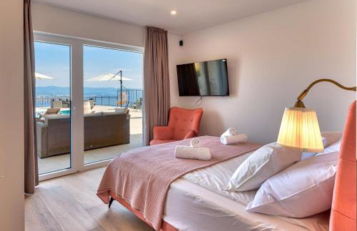 Villa Esarjo with Heated Pool and Sea View - Foto 40