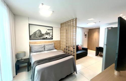 Apart Praia de Icaraí Vista Lateral para o Cristo - Foto 1