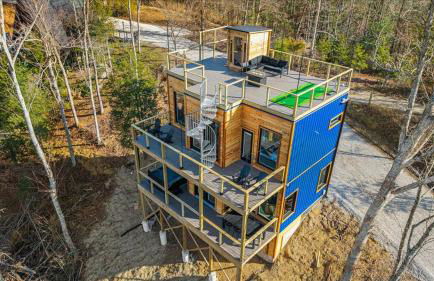 *Rooftop Deck*Hot Tub*Sauna*Fire Pit*Sunset Views* - Foto 13